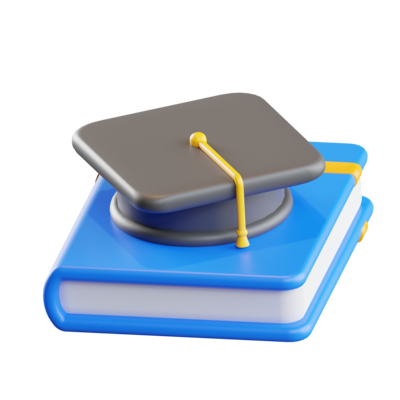 school-album-3d-illustration-free-png